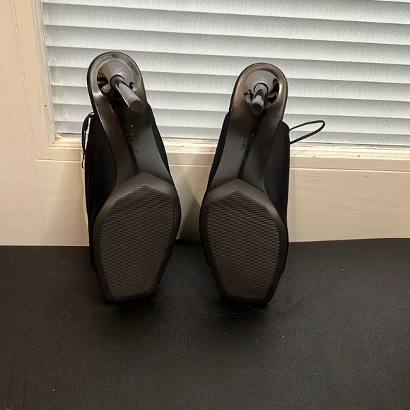 Zara square open toed heel - Picture 3 of 4